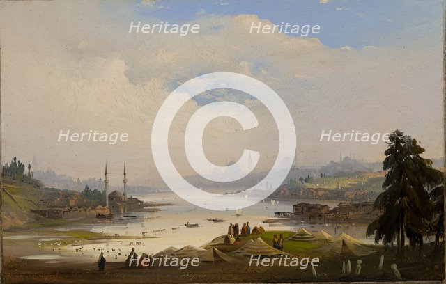 View of the Constantinople, 1843.