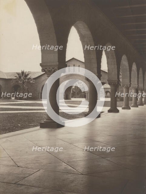 Stanford University, California, U.S.A., 1918-1920s. Creator: Eunice Harriett Garlick.