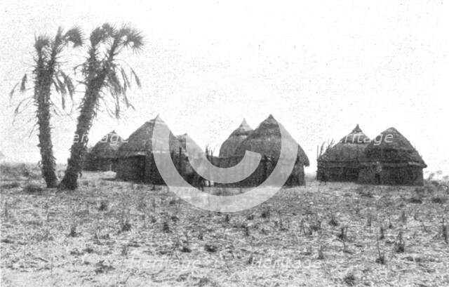''Un village de Chillouks; Le Nord-Est Africain', 1914. Creator: Unknown.