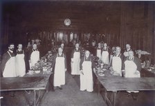 The Lord Mayor's Dinner at Guildhall, London, c1900. Artist: Anon