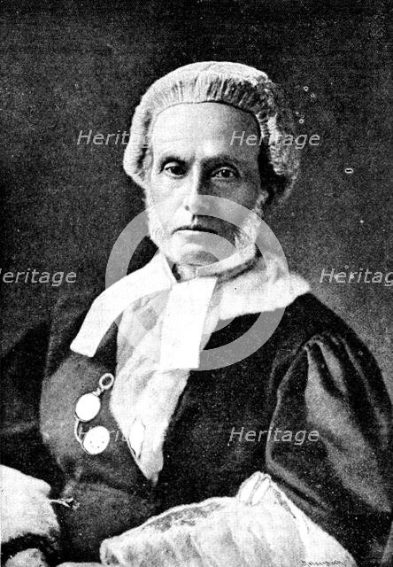 The late Hon. Sir Henry Manisty, Judge of the Supreme Court, 1890. Creator: Unknown.