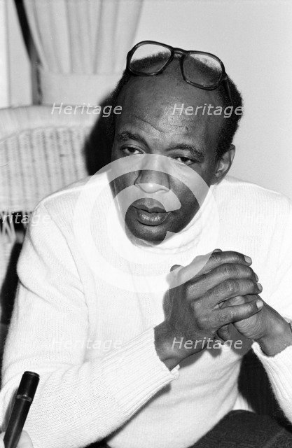 Ed Thigpen, London, 1975.  Artist: Brian O'Connor.