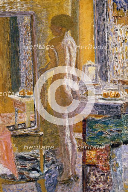 Nude in front of a mirror, 1931.