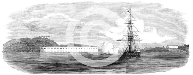 Bombardment of Bomarsund, 1854. Creator: Unknown.