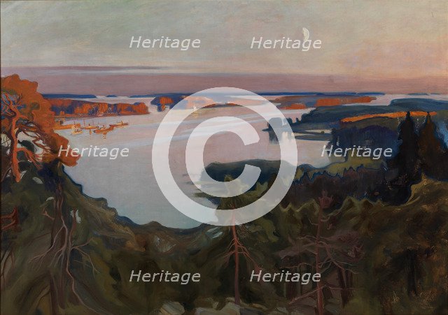 View over Haikko, 1899.