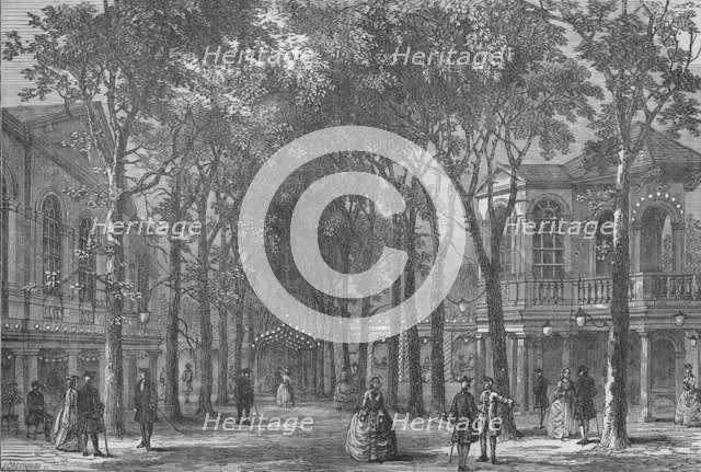 Marylebone Gardens, Westminster, London, 1870 (1878). Artist: Unknown.