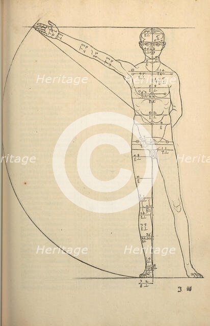 Illustration from the Four Books on Human Proportion, 1528. Creator: Dürer, Albrecht (1471-1528).