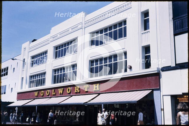 FW Woolworth and Company Limited, 181-185 Western Road, Brighton, Sussex,  1970s-1980s. Creator: Nicholas Anthony John Philpot.