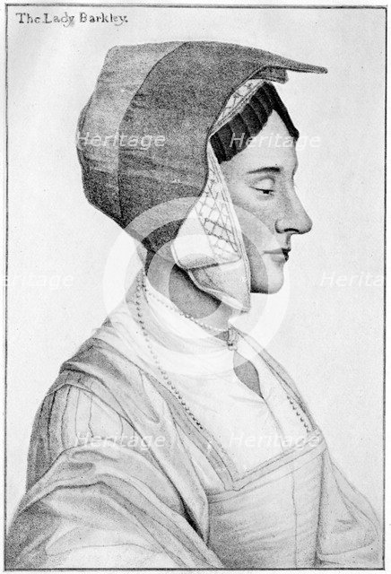 The Lady Barkley, 16th century, (1910). Artist: Unknown