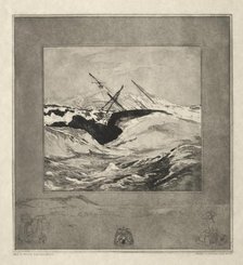 Vom Tode I, (Opus II, 1889) No. 3. Creator: Max Klinger (German, 1857-1920).
