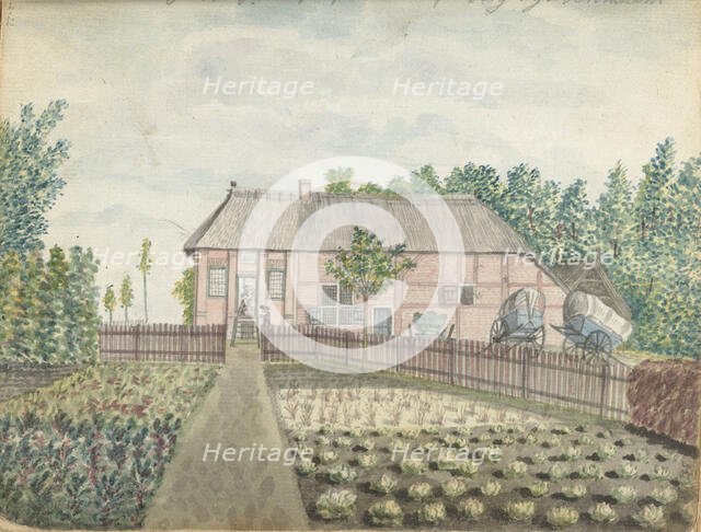 Inn or hunting lodge on the Montferberg, 1770-1778.  Creator: Jan Brandes.