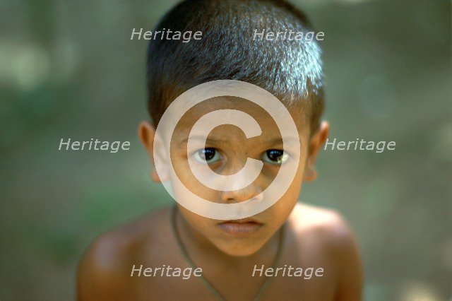 Sri Lankan child. Artist: CM Dixon Artist: Unknown