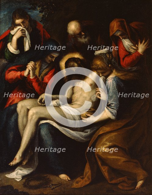 Pietà'.  Creator: Palma il Giovane, Jacopo, the Younger (1544-1628).