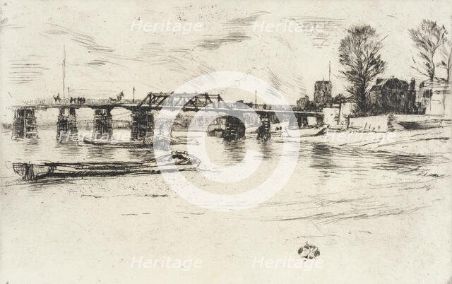 Fulham, 1879. Creator: James Abbott McNeill Whistler.