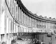 Royal Crescent, Bath, Somerset, c1955. Creator: Arthur Charles Kirby Ware.