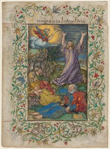 Christ on the Mount of Olives, 1508 and 1580s. Creators: Albrecht Durer, Georg Mack the Elder.