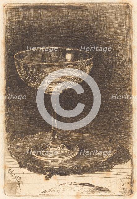 The Wine-Glass, 1858. Creator: James Abbott McNeill Whistler.