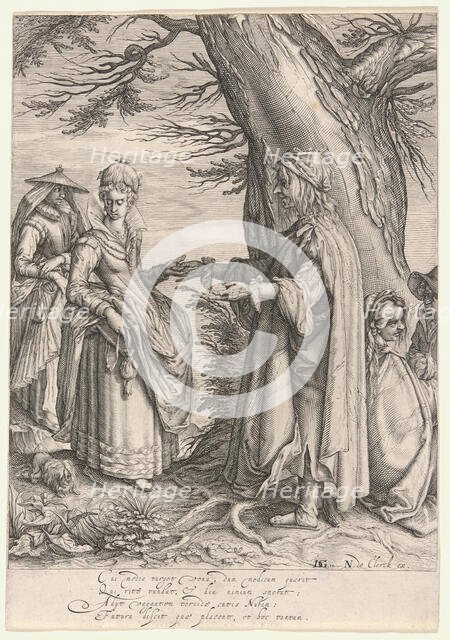 Fortune-Teller, c. 1608. Creator: Andries Stock.