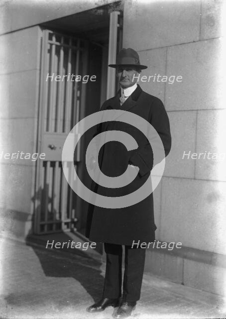 William Gibbs McAdoo, Secretary of The Treasury, 1914.  Creator: Harris & Ewing.