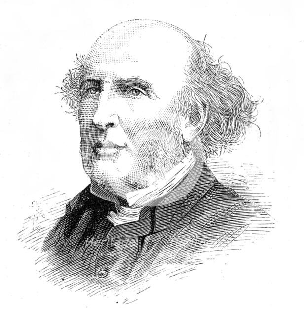 The late Rev. Dr. Lloyd, Provost of Trinity College, Dublin, 1881. Creator: Unknown.