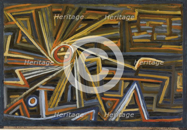 Strahlung und Rotation (Rayonnement et rotation), 1924.