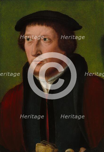 Portrait of a Man, c. 1530/1540. Creator: Bartholomaeus Bruyn the Elder.