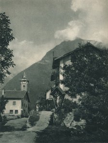 Road to Tyrol Castle, Merano, South Tyrol, Italy, 1927. Artist: Eugen Poppel.