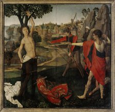 The Martyrdom of Saint Sebastian , c1475. Creator: Memling; Hans (1433/40-1494).