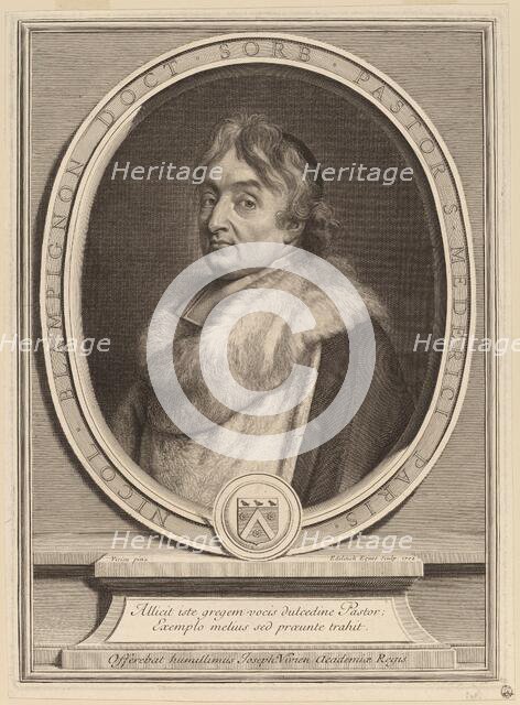 Nicolas de Blampignon, 1702. Creator: Gerard Edelinck.