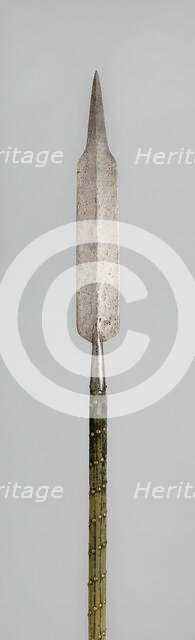 Glaive, France, 16th century; haft and tassel 18/19th century. Creator: Unknown.