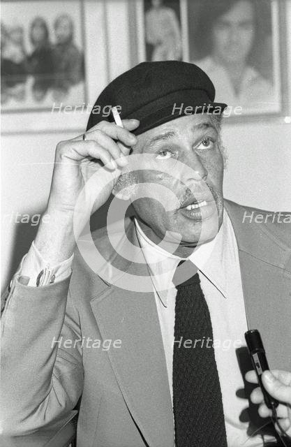 Dexter Gordon, London, 1976. Creator: Brian O'Connor.