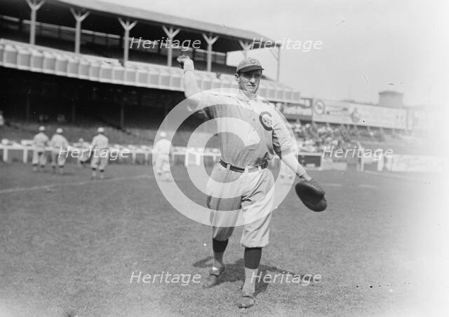 Jimmy Archer, Chicago, NL (baseball), 1910. Creator: Bain News Service.
