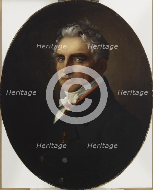Privy Councillor Carl Daniel von Haartman, mid-19th century. Creator: Timoleon von Neff.