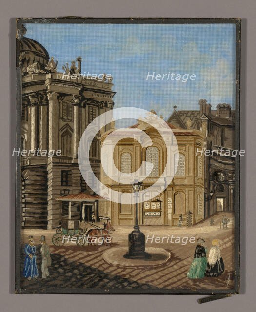 Needlework Picture, Vienna, 1875/1900. Creator: Unknown.