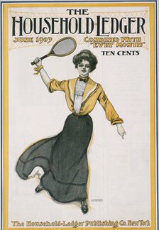Cover of The Household Ledger magazine, American, June 1903. Artist: Unknown