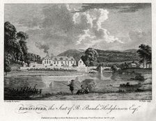 'Edwinsford, the seat of R Banks Hodgkinson Esq', Carmarthenshire, 1776. Artist: William Watts