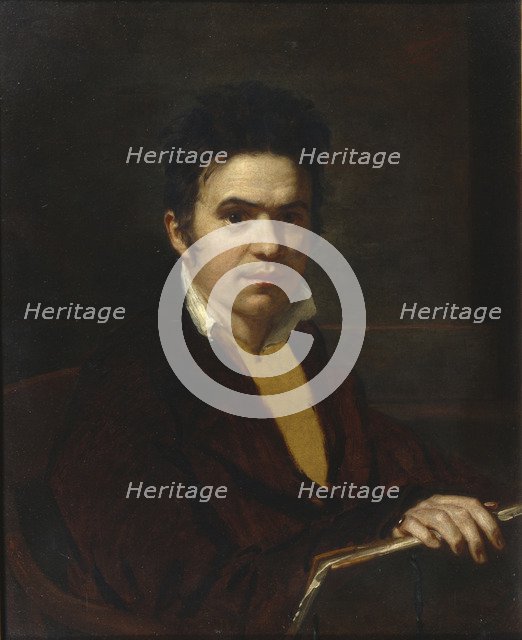 Portrait of Alexander Khristoforovich Vostokov (1781-1864), before 1816. Artist: Kiprensky, Orest Adamovich (1782-1836)