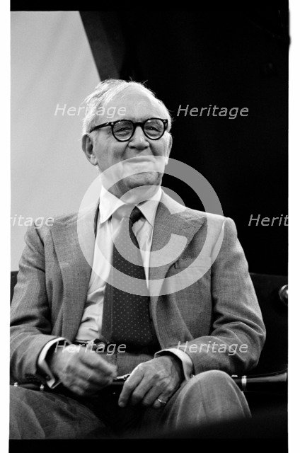 Benny Goodman, Knebworth, 1982.   Artist: Brian O'Connor.