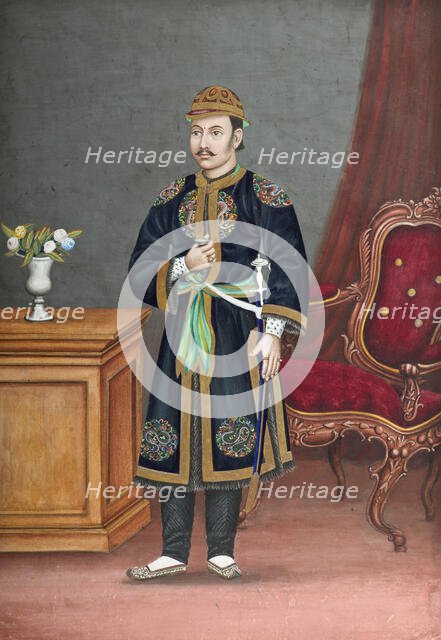 A Nepalese Official (Perhaps Prime Minister Bhimsen Thapa, served 1806-1837), c1860-c1900. Creator: Unknown.