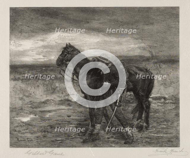 In the Enemy's Country, 1887. Creator: Frank French (American, 1850-1933).