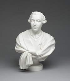 Bust of Louis, Dauphin of France, Sèvres, 1766. Creators: Sèvres Porcelain Manufactory, Jean-Baptiste Lemoyne the Younger, Florent-Nicolas Perrotin.