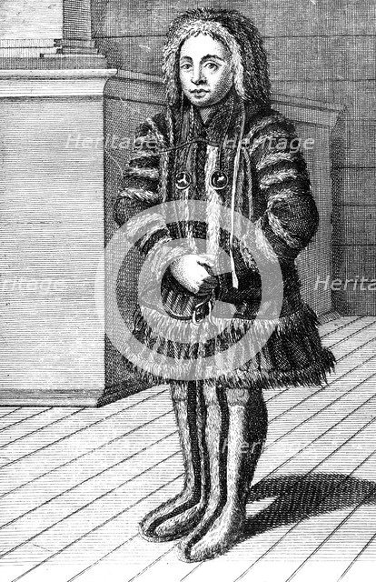 'The Habit of a Lapland Woman', 19th century. Artist: Unknown