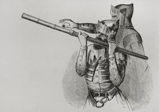 Hand cannon, 15th century, (1877).  Creator: Unknown.