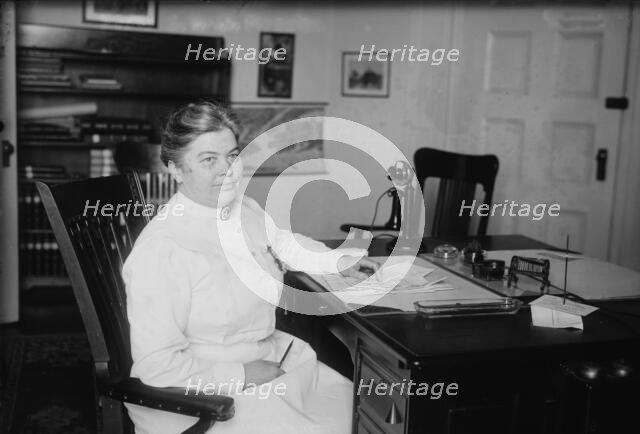 Agnes S. Ward, Principal, between c1915 and 1918. Creator: Bain News Service.