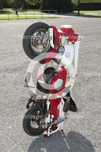 1975 Carnielli fold-up moped. Creator: Unknown.