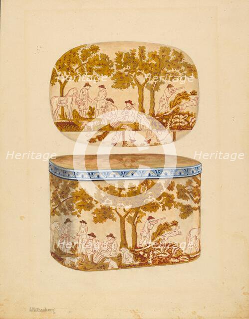 Bandbox, c. 1937. Creator: John Tarantino.