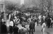 Police auto at 70th & Madison, between c1915 and c1920. Creator: Bain News Service.