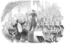 M. Jullien's Concert at Drury-Lane Theatre - the Corps de Tambours, 1850. Creator: Unknown.