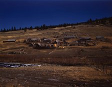 Romeroville, near Chacon, Mora Co., New Mexico, 1943. Creator: John Collier.