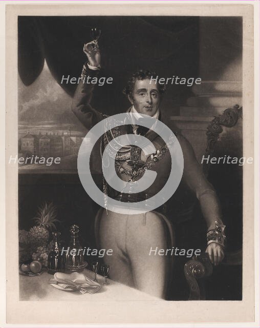 The Duke of Wellington, 1828. Creator: William Say.